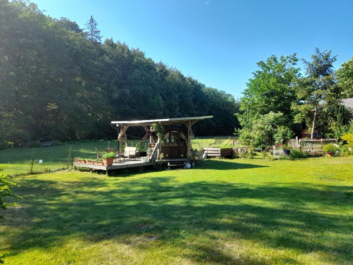 Schlummerfass An Der Bockmuehle Hohnstein Buitenkant foto